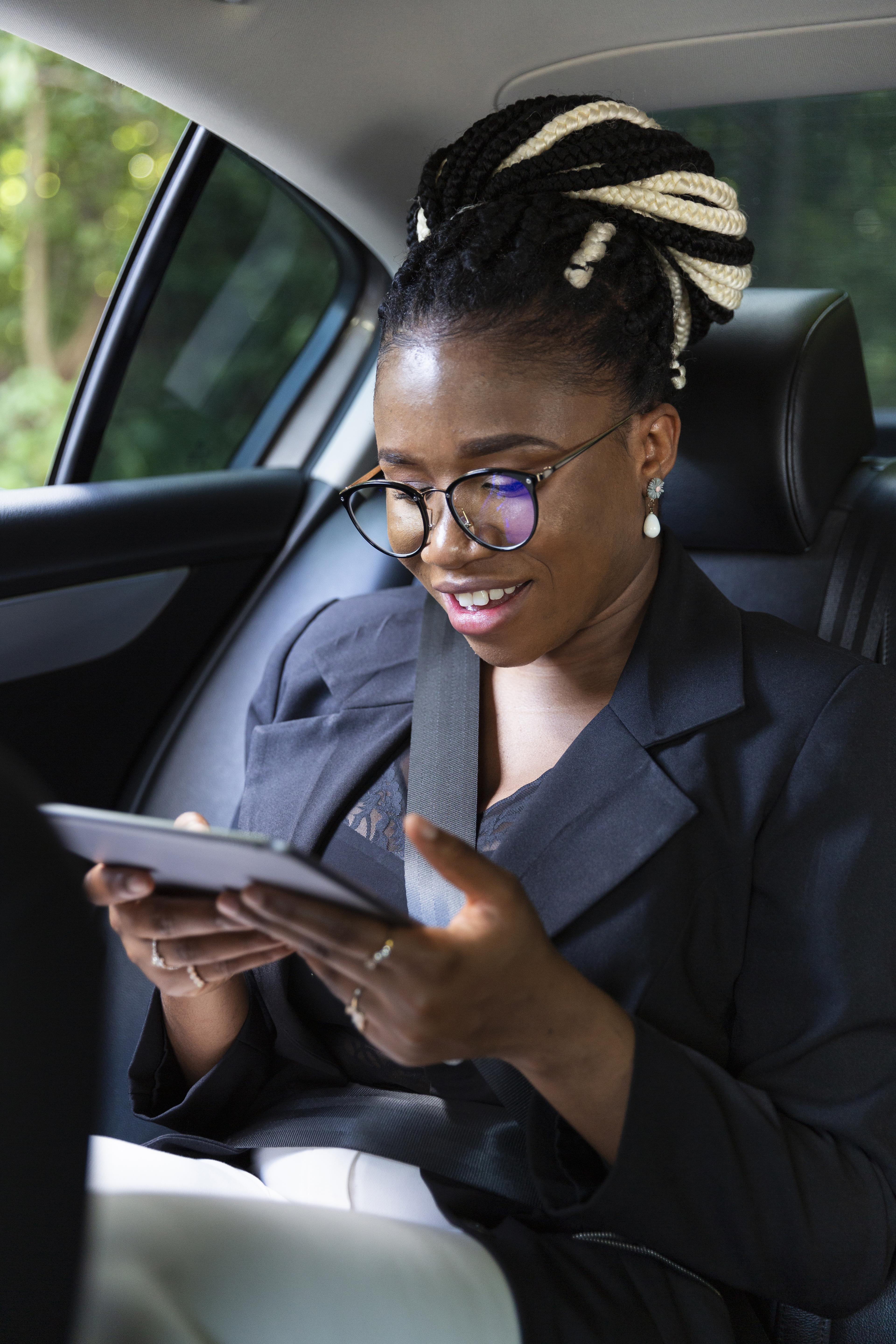 Cliente a utilizar um serviço de mobilidade